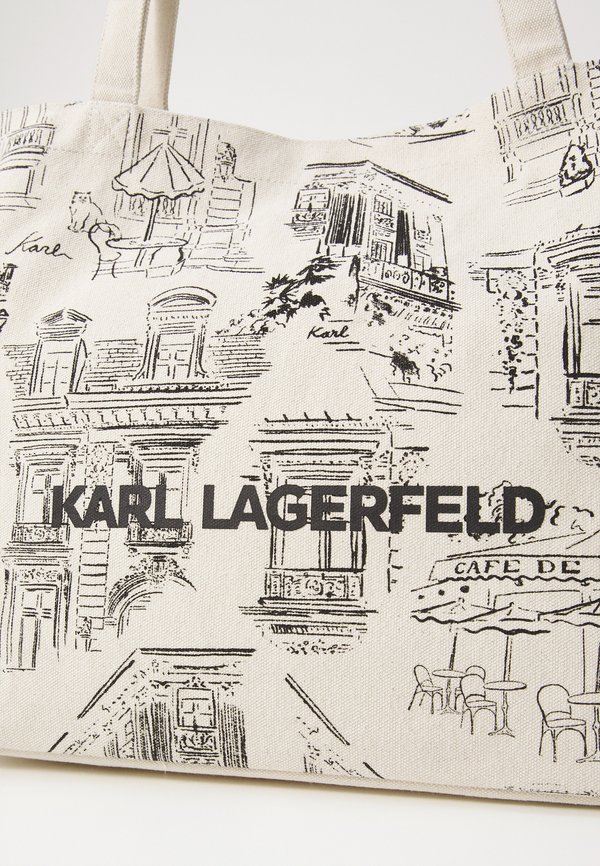 x JORGE PARRA ALL-OVER PRINT - Tote bag - natural3