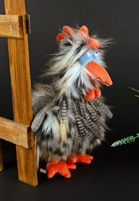 sigikid TOUR DE POULE KIKERIKI KOLLEKTION - Cuddly toy - grau blau orange