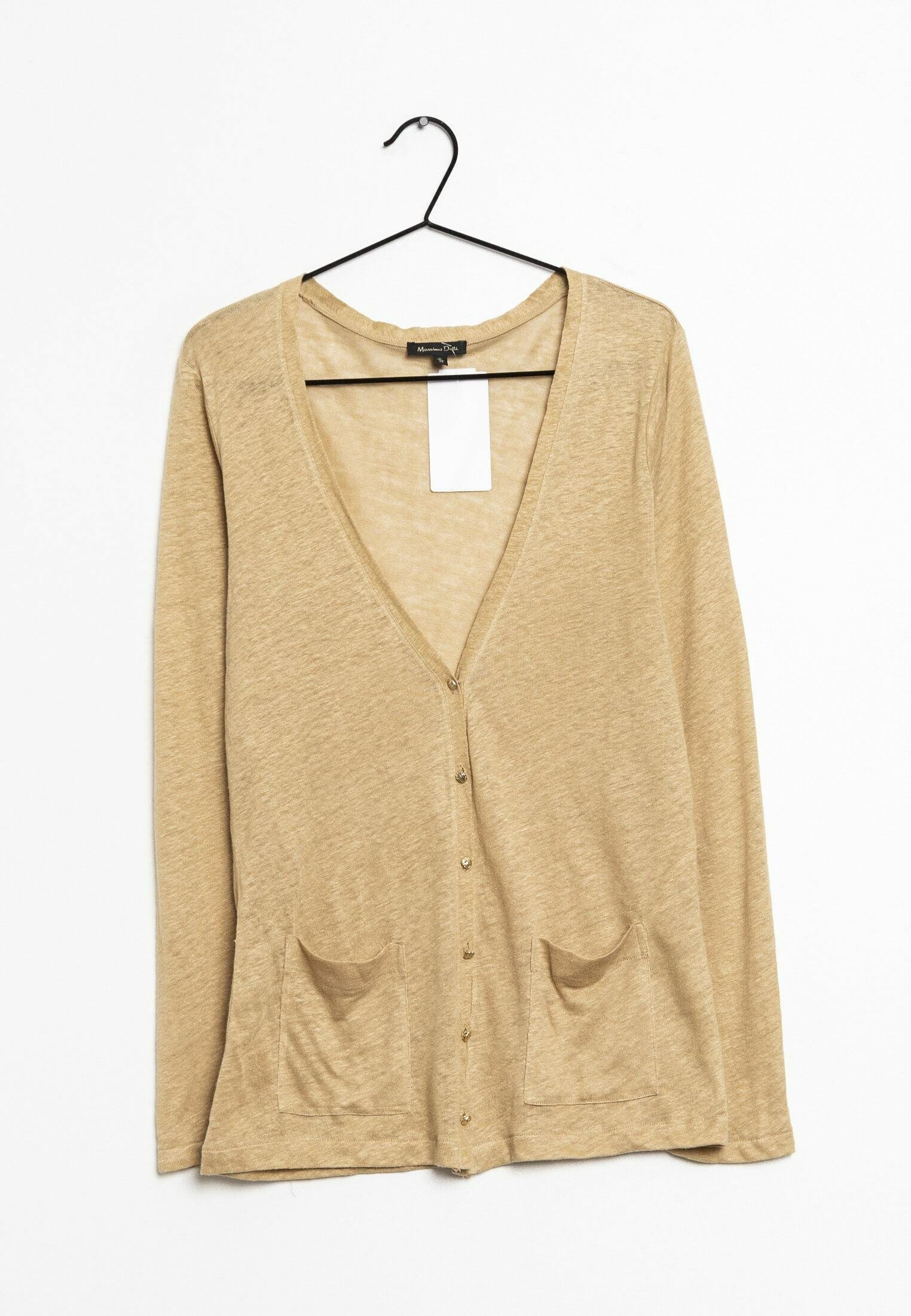 Massimo Dutti Cardigan beige (Pre-owned) Zalando
