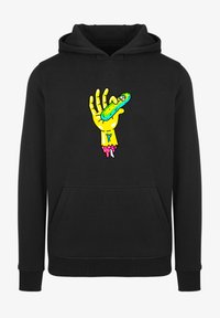 F4NT4STIC RICK AND MORTY PICKLE HAND Sweat à capuche black