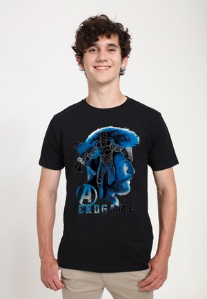 Marvel AVENGERS ENDGAME THOR ENDGAME SILHOUETTE - T-shirt z nadrukiem