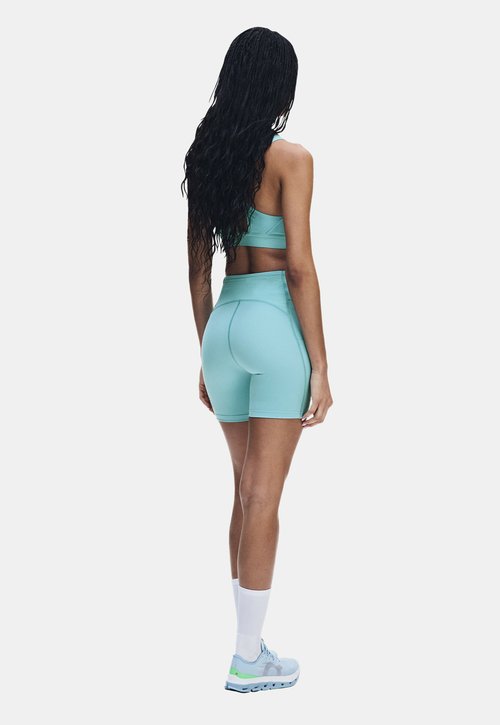 On PERFORMANCE TIGHTS SHORT - Short running tights - aquamarine — foto 3