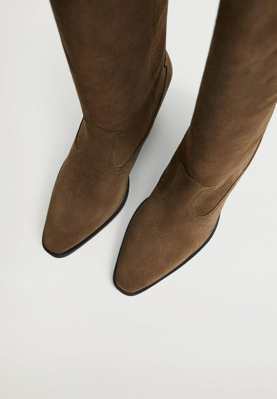 Mango FIRST - Botas de tacón - tobacco-braun/marrón - Zalando.es