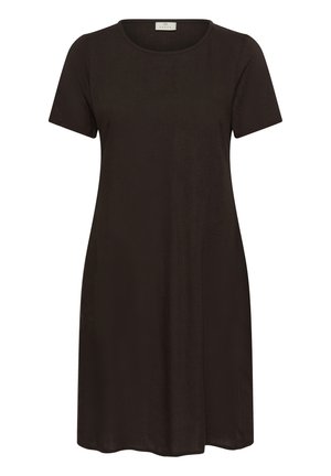 Kaffe, KAMILIA - Freizeitkleid - black coffee