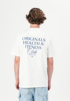 HEALTH CLUB UNISEX - T-shirt imprimé - off white