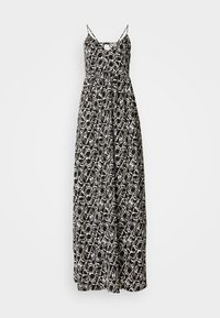 VMPAGE SINGLET V NECK DRESS - Maxi-jurk - black/ofelia