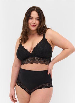 HOHER TAILLE - Shorty - black