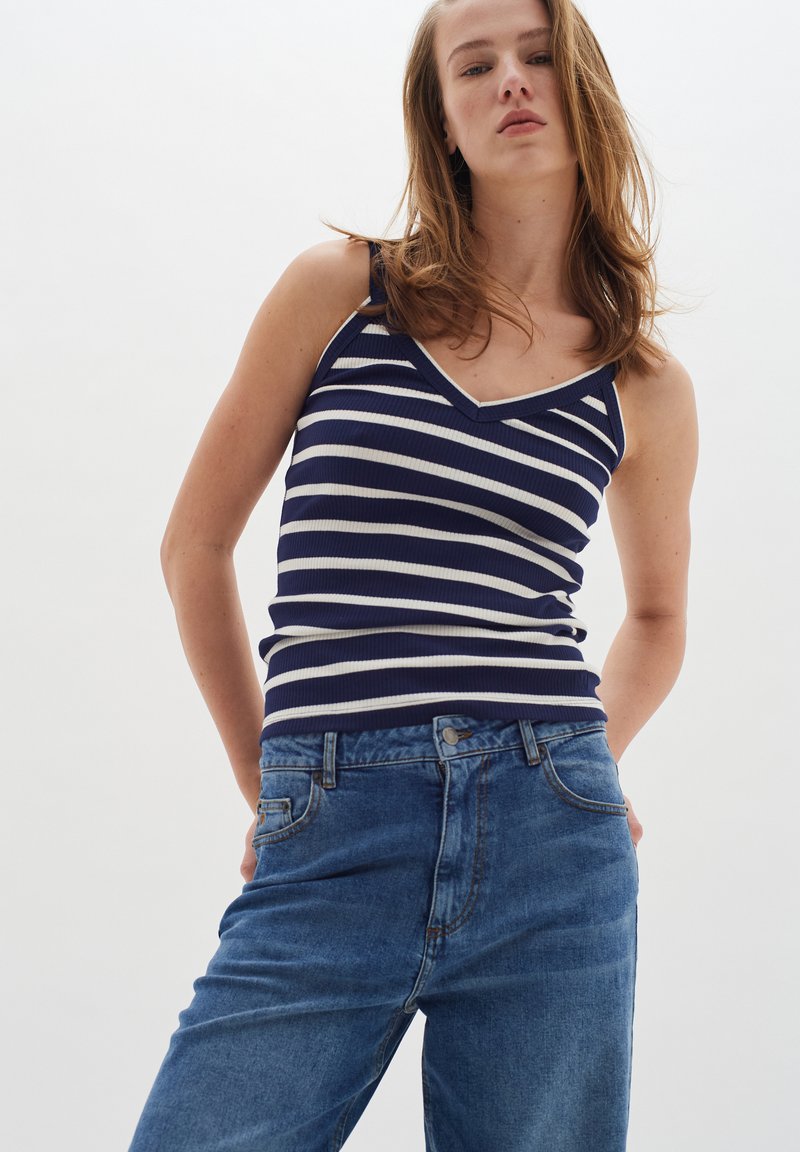 InWear EGNA - Linne - whisper white  midnight magic