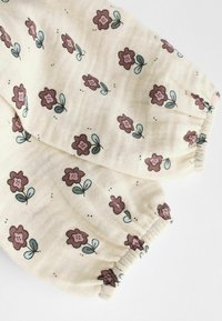 Next WIDE LEG SET - REGULAR FIT - Tygbyxor - ecru pink floral