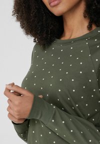 Tezenis Sudadera - military green stampa polka dot