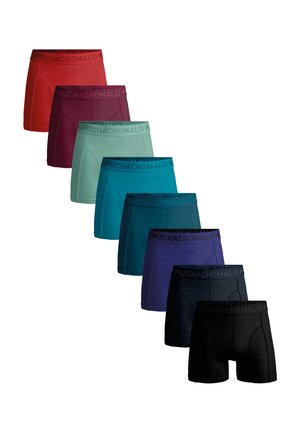 8-PACK - Boxershort - black blue green red