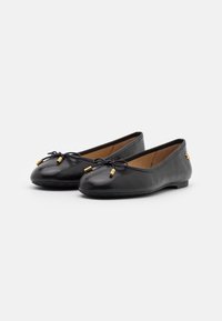 Lauren Ralph Lauren JAYNA LEATHER FLAT - Balerínky - black