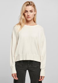 Urban Classics OVERSIZED - Strikkegenser - whitesand