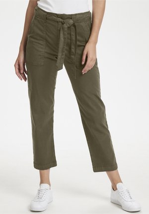Jeans Straight Leg - green