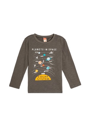 PRINTED - T-shirt à manches longues - anthracite