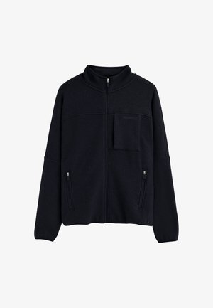 Polo Club, SWEATSHIRT MAN MINIMAL TEDDY LONG SLEEVE REGULAR FIT - Sudadera con cremallera - navy
