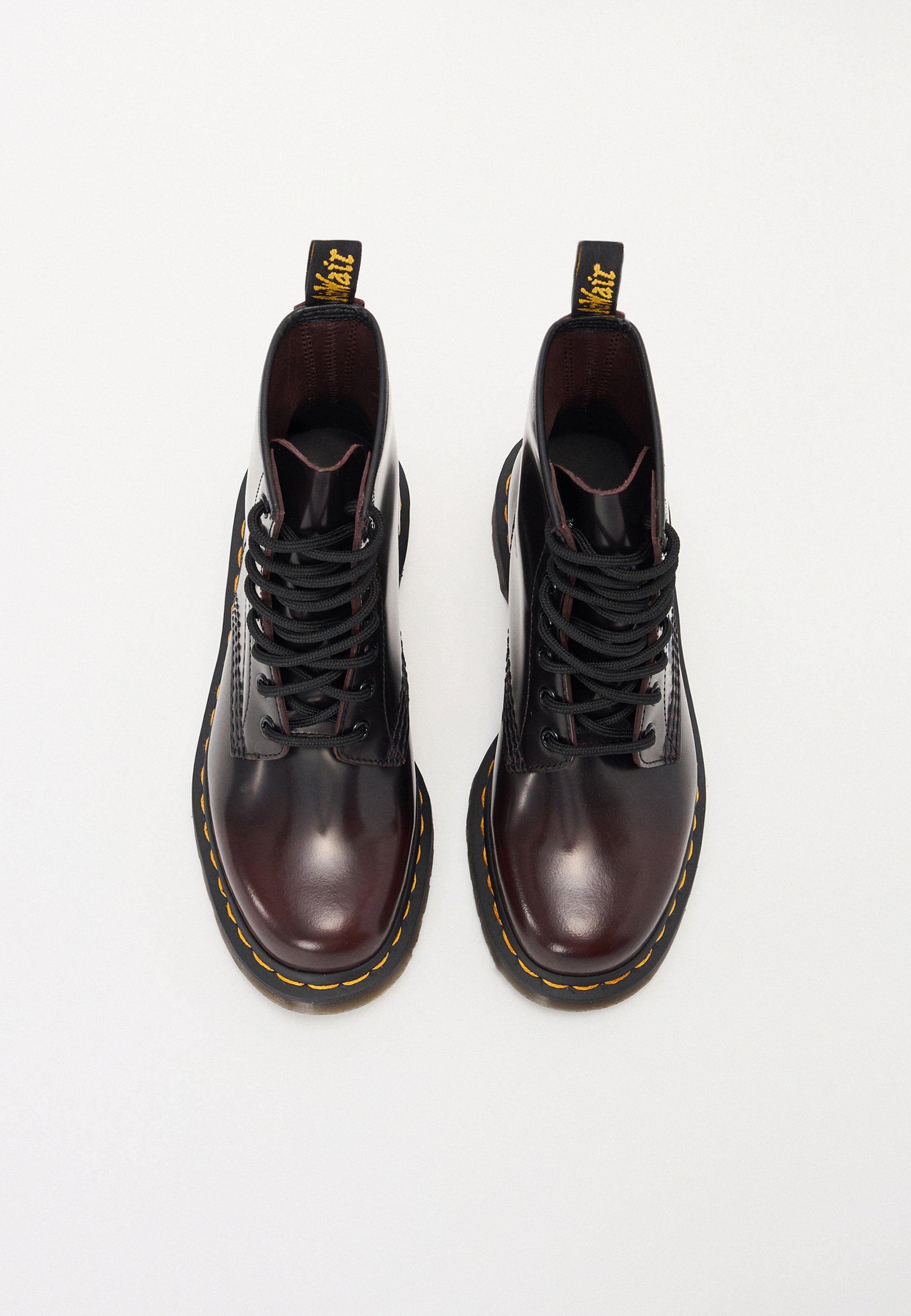 Dr. Martens Veterlaarzen - cherry red arcadia/donkerrood - Zalando.nl