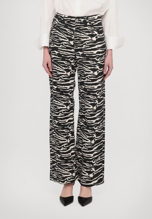 NICETTE - Wide leg - black whisper