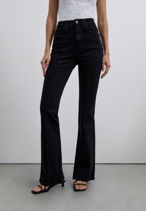 CANDYSEAM - Jean flare - black