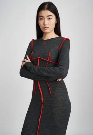 DRESS - Haljina od žerseja - blackened