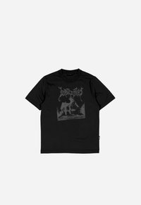 IGNITED UNISEX - Majica kratkih rukava s printom - black