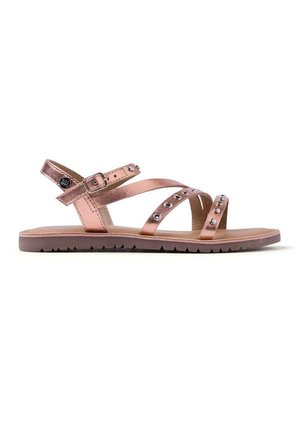 STUDS AND EYELETS AWASI - Sandali - oro rosado