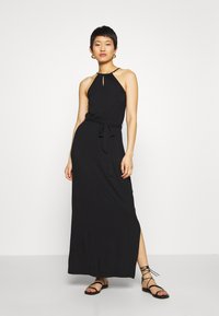 Even&Odd Vestido comprido - black