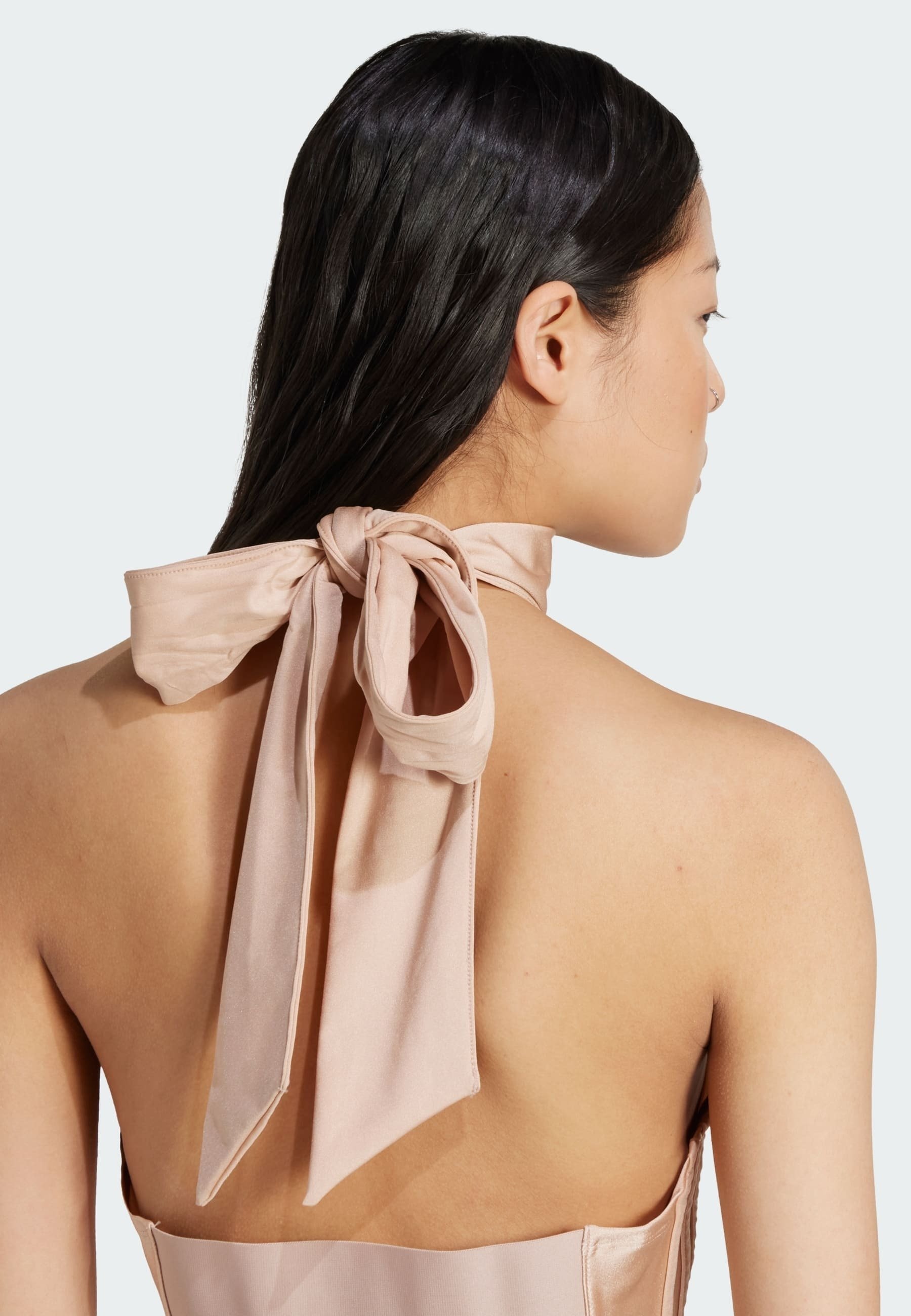 adidas Originals NECK CROP - Top - ash pearl/donkerroze - Zalando.nl