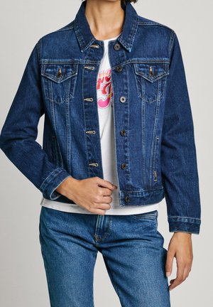 Spijkerjas - dark-blue denim