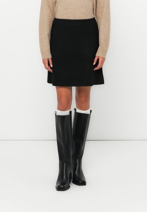 PCMALOU SKIRT - Minisukně - black