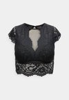 VALORA HIGH NECK BRALETTE - Brassière - caviar
