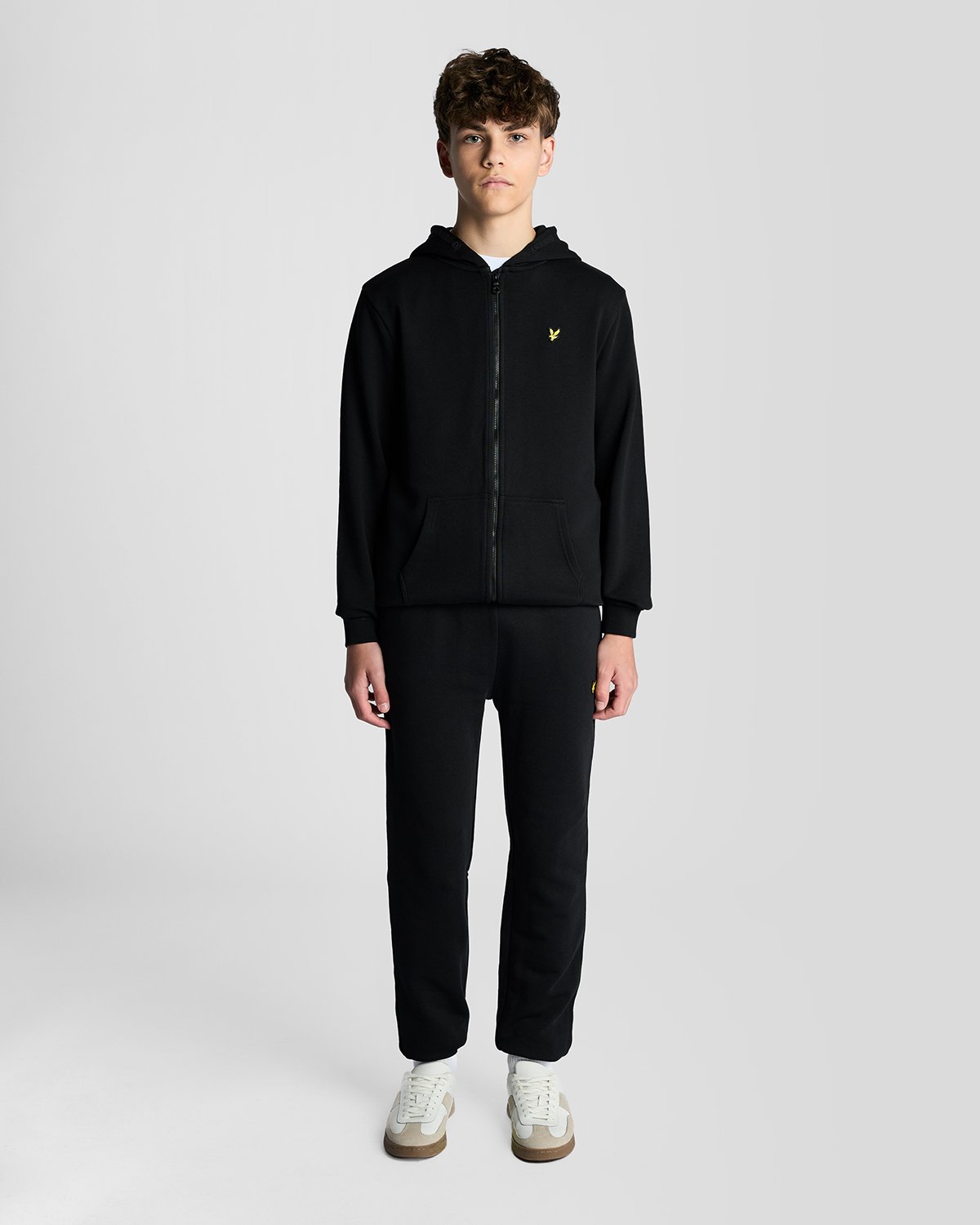 Lyle & Scott ZIP THROUGH - Sweat zippé - jet black/noir - ZALANDO