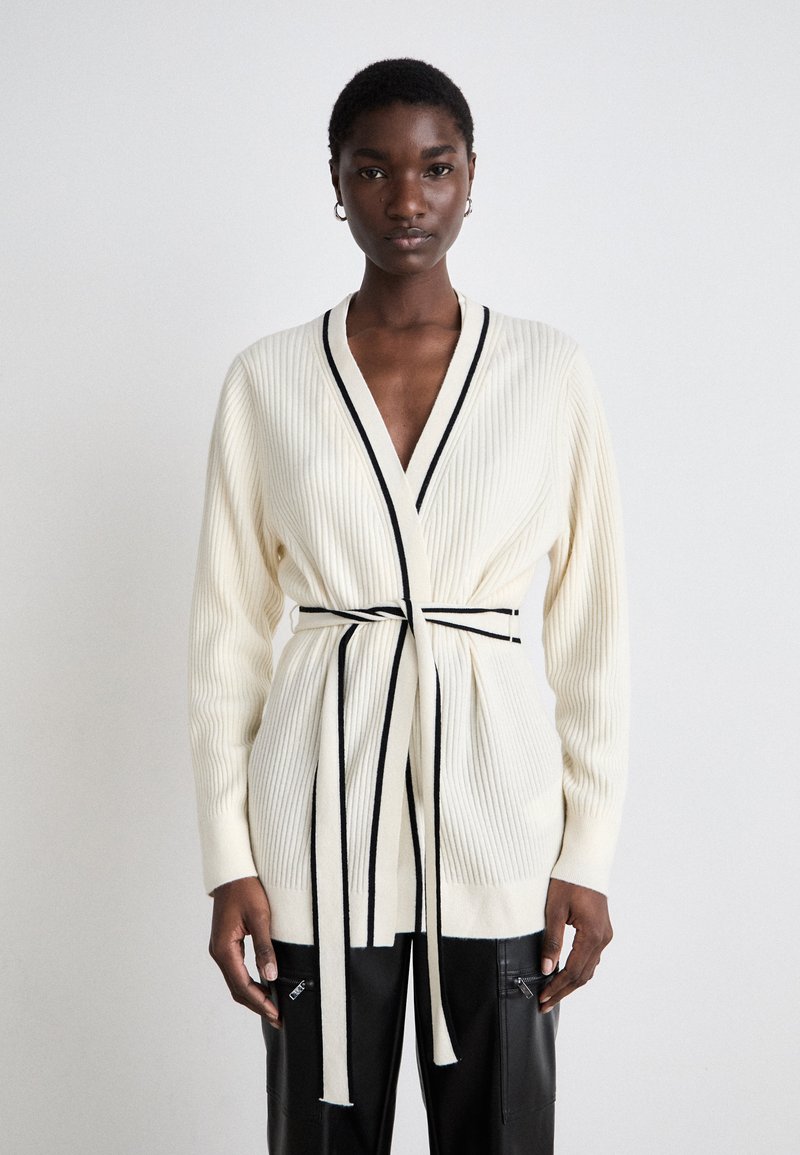 BOSS FERINIA - Cardigan - open white