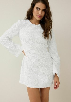 Next Kasdienė suknelė - white d floral textured