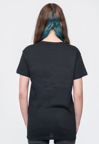 Paradiso Clothing MOTLEY CRUE DISTRESSED LOGO - Print T-shirt - black