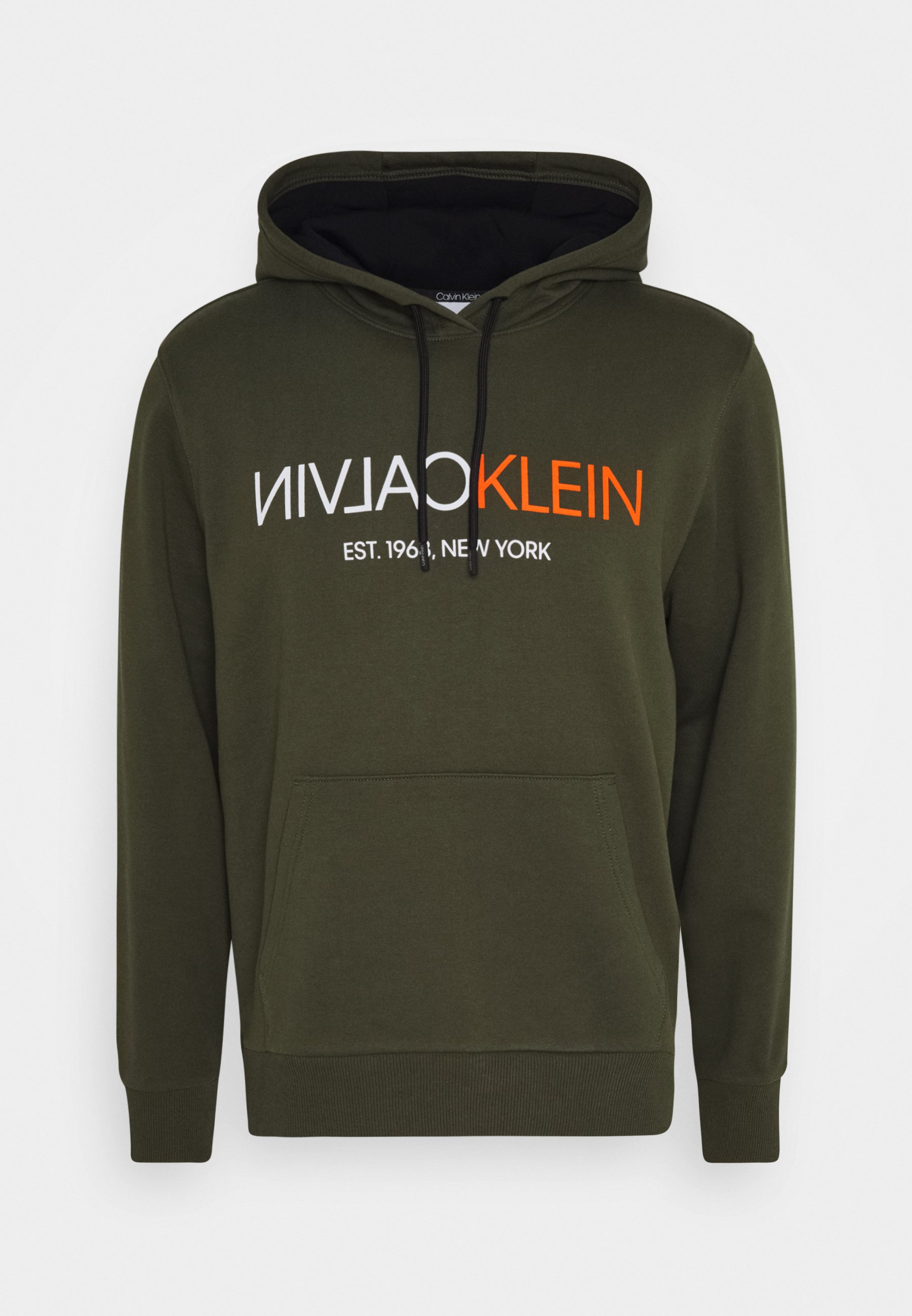 calvin klein green hoodie