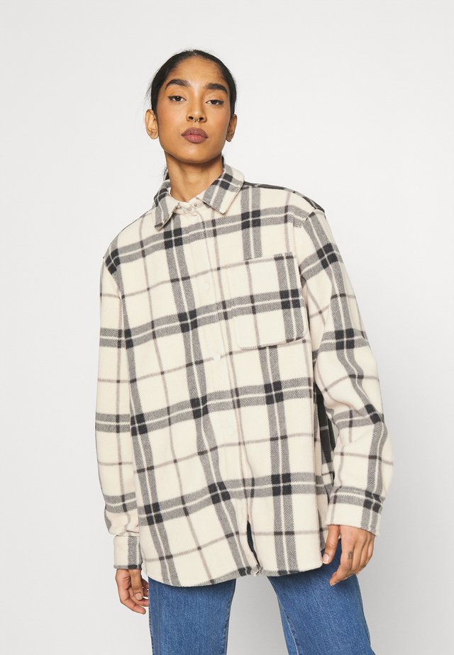 BESS - Fleecejacke - black/white