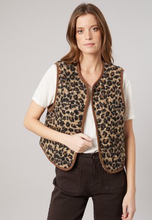 DEELUXE, AZMIRA - Veste sans manches - beige