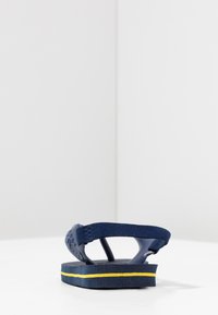 Havaianas HAVAIANAS FLIP FLOP BABY BRASIL LOGO - Chanclas de dedo - navy blue/citrus yellow