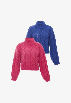 Mo, 2-PACK - Maglione - fuchsia königsblau