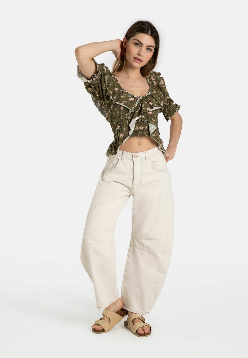 Free People Blouse groen Free People Blouse groen