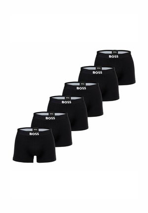 6ER PACK - STRETCH LOGO - Boxer Briefs - schwarz