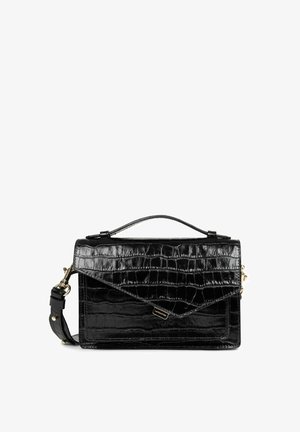 LANCASTER A RABAT AVEC FERMOIR ZOÉ - Sac à main - noir