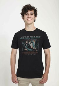 Star Wars STAR WARS VADER LIGHTNING UNISEX - T-shirt z nadrukiem