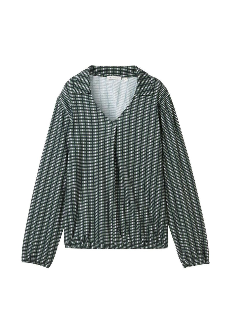 Tom Tailor Blouse gemêleerd donkerblauw