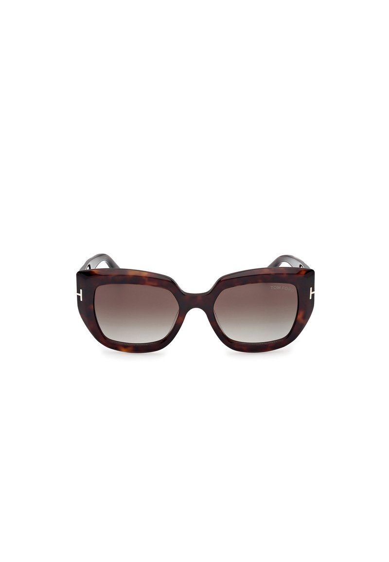 Tom Ford - Sunglasses - dark havana gradient smoke, Enlarge
