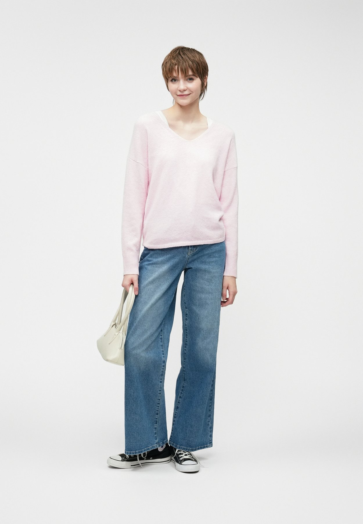 ONLRICA LIFE L/S V-NECK PULLO KNT NOOS