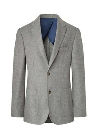 Façonnable BIRDSEYE WEAVE - Americana - light grey marl