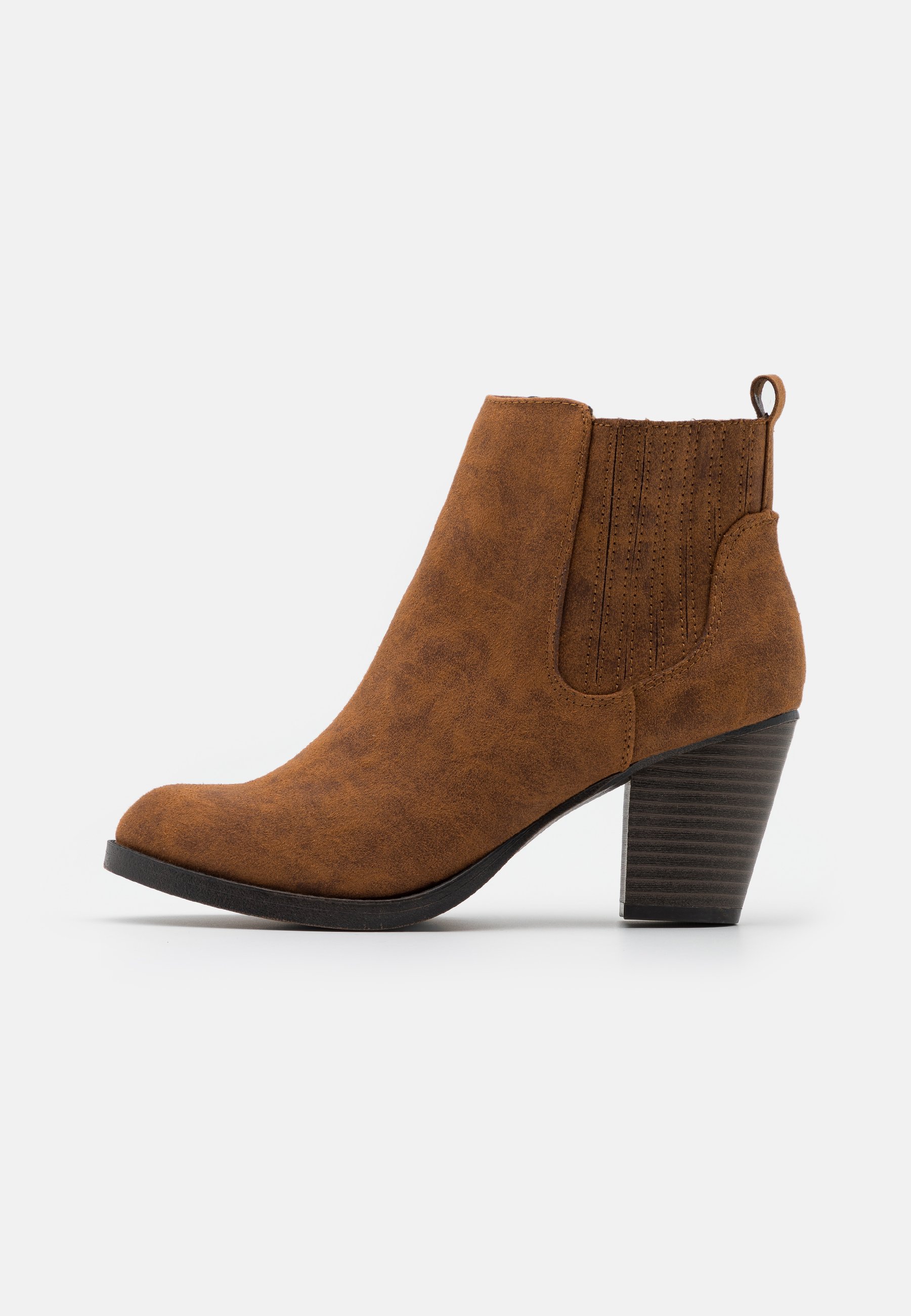 dune tan ankle boots