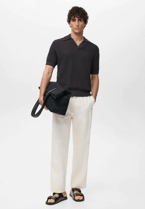 Polo shirt - anthracite4